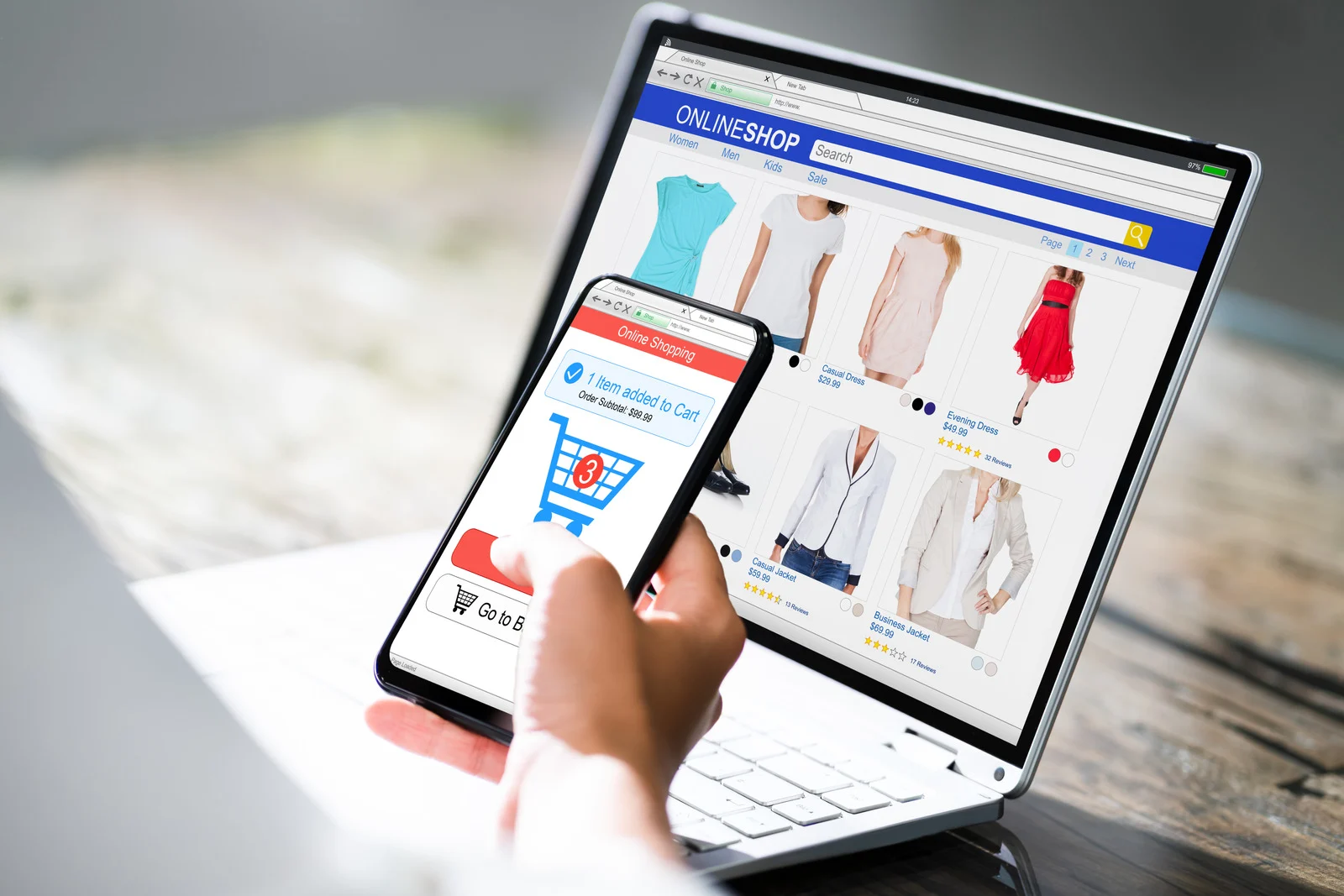 Scalable custom eCommerce website development for UK online stores with user-friendly checkout design